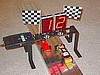 TURBO-2 Lane Pinewood Derby Finish Line